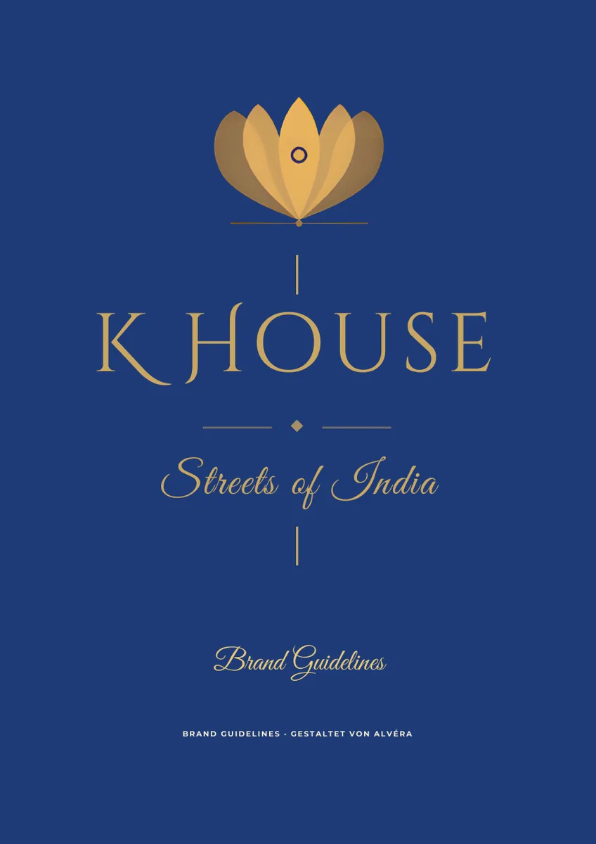 K House · Streets of India, Markenhandbuch Seite 11